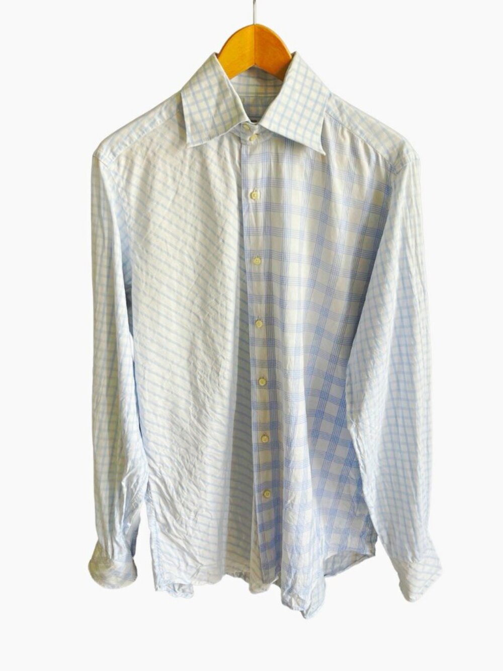 Alexander McQueen Mixed Stripe Patchwork Cotton Shirt